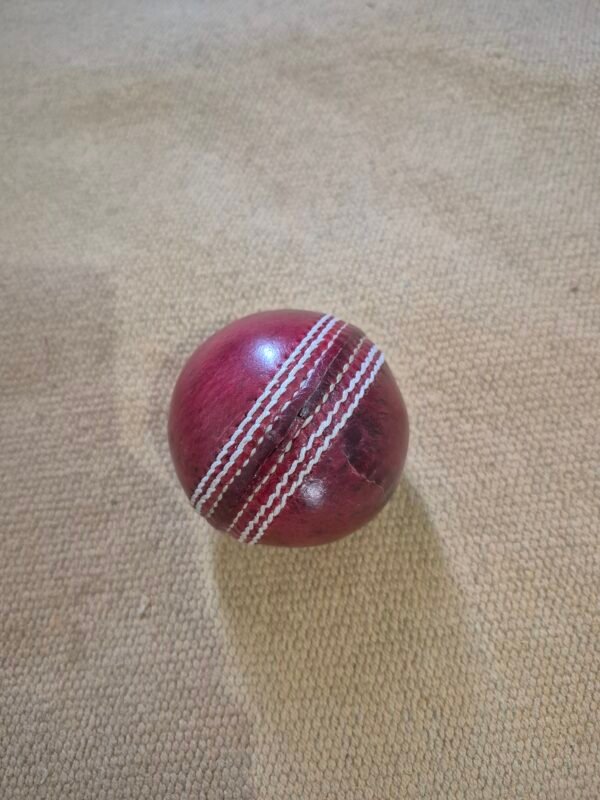 4 pcs Cricket Leather Ball for Practice and T20 Matches