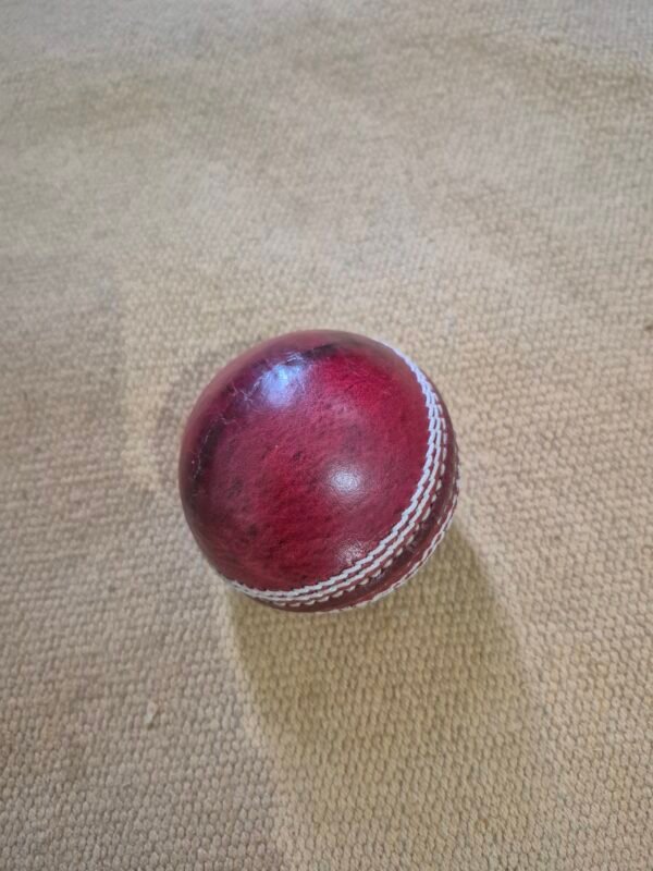 4 pcs Cricket Leather Ball for Practice and T20 Matches